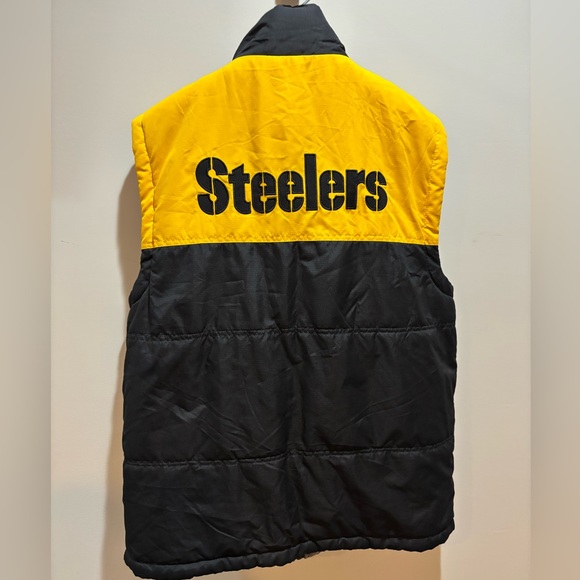 Steelers Black and Yellow Men's Vest - Picture 6 of 13